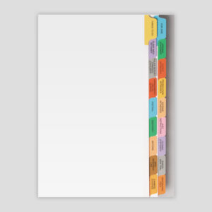 Criminal Law Notebook Tabs