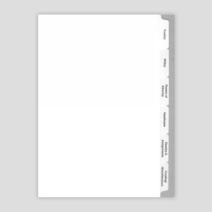 Estate Planning Tabs