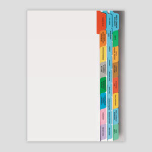 Family Law Notebook Tabs